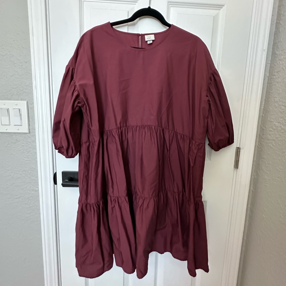 A New Day Babydoll dress with puff sleeves
